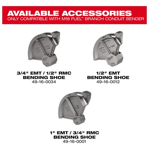 Main product image of 1/2" EMT Conduit Bending Shoe, 49-16-0012