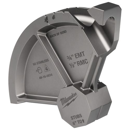 Main product image of 3/4" EMT / 1/2" RMC Conduit Bending Shoe, 49-16-0034