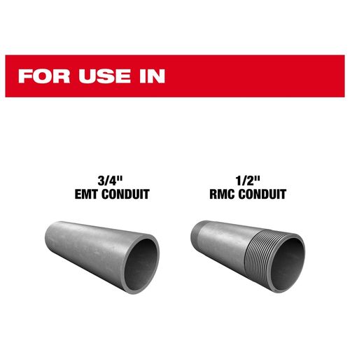 Main product image of 3/4" EMT / 1/2" RMC Conduit Bending Shoe, 49-16-0034