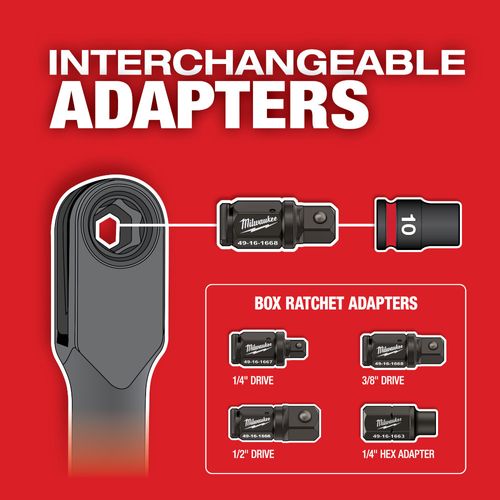 Main product image of INSIDER Box Ratchet 1/4" Anvil Adapter