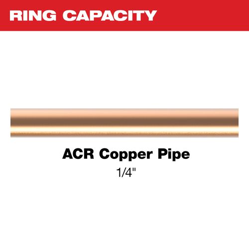 Main product image of 1/4" Streamline ACR Pivoting Press Ring for M12 and M18 FORCE LOGIC Press Tools