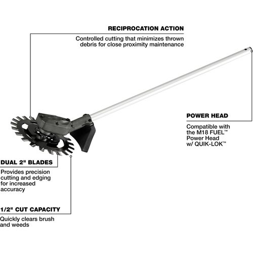 Main product image of M18 FUEL QUIK-LOK Reciprocator Attachment, 49-16-2794