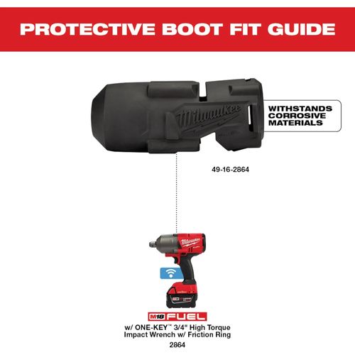 Main product image of M18 HTIW 2864 Protective Boot, 49-16-2864