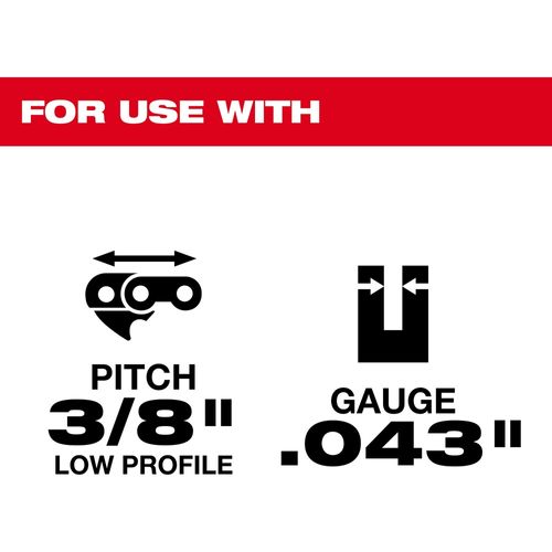 Main product image of 11/64" Round File for Saw Chain (Pack of 6), 49-16-2885