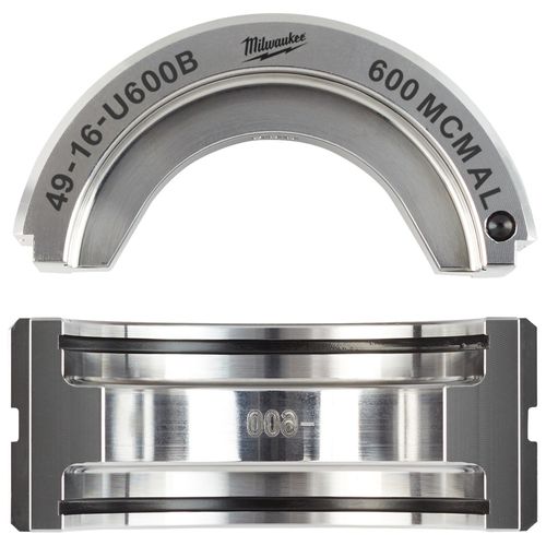 Main product image of 750 MCM Cu/Al Crimping Jaw with 400-750 MCM Al 6T U Style Dies, 49-16-750A