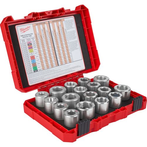 Main product image of 1/0 AWG - 750 MCM Cu with 17 THHN / XHHW Bushings, 49-16-BKITS