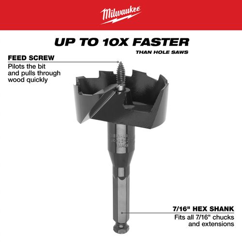 Main product image of Contractor's Selfeed Bit Kit (4 Piece), 49-22-0135