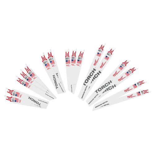 Main product image of 16 Piece Metal Cutting Sawzall Blade Set, 49-22-1216