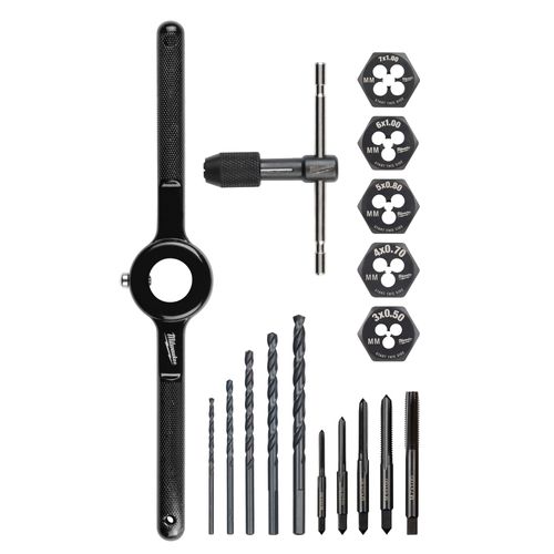 Main product image of 17 piece Metric Tap and Die Set, 49-22-5601