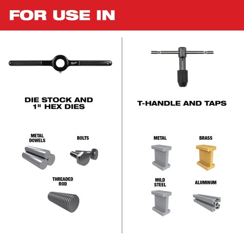 Main product image of 17 piece Metric Tap and Die Set, 49-22-5601