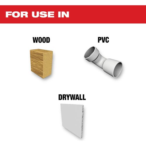 Main product image of 2-1/2" High Carbon Steel Wood Universal Fit Oscillating Multi-Tool Blade (1 Piece), 49-25-1111