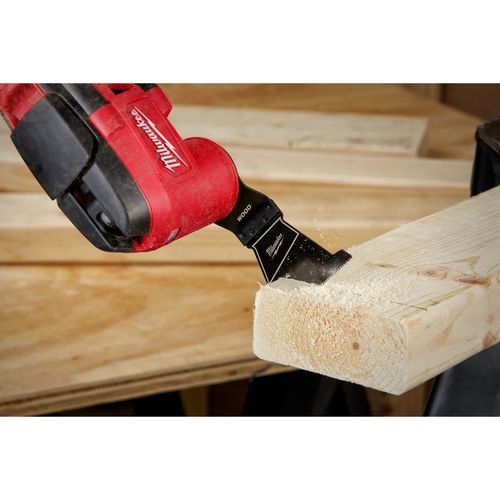 Main product image of 2-1/2" High Carbon Steel Wood Universal Fit Oscillating Multi-Tool Blade (1 Piece), 49-25-1111