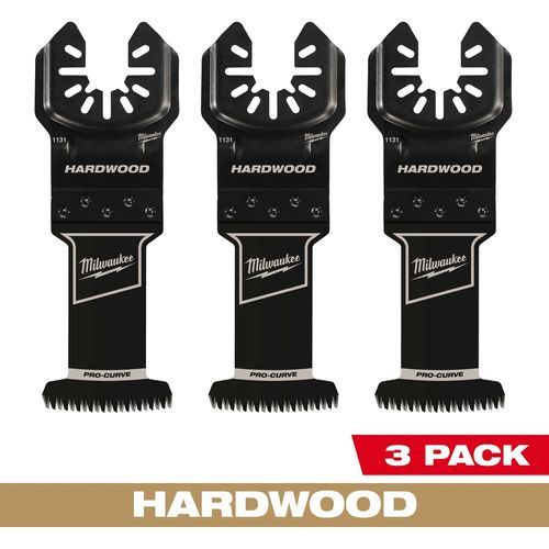Main product image of 1-3/8" High Carbon Steel Precision Tooth Hardwood Oscillating Multi-Tool Blade (Pack of 3)