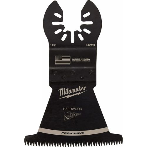 Main product image of 2-1/2" High Carbon Steel Precision Tooth Hardwood Oscillating Multi-Tool Blade (Pack of 3)
