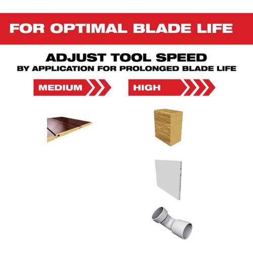 Main product image of 2-1/2" High Carbon Steel Precision Tooth Hardwood Oscillating Multi-Tool Blade (Pack of 3)