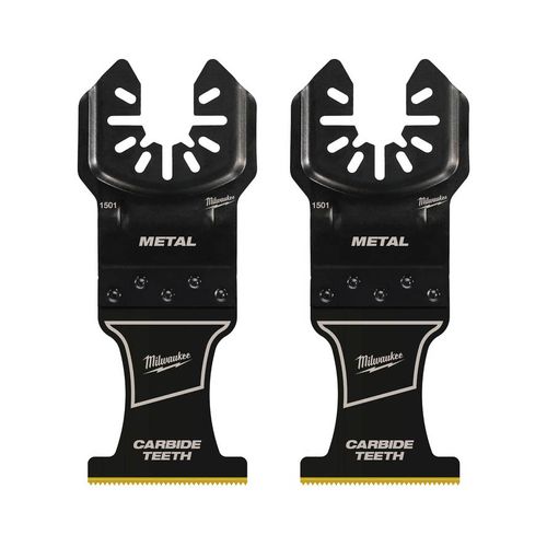 Main product image of 1-3/8" Carbide Teeth Metal Universal Fit Oscillating Multi-Tool Blade (Pack of 2), 49-25-1502