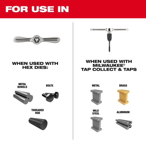 Main product image of HEX-LOK 2-in-1 Tap and Die Threading Handle, 49-57-5002