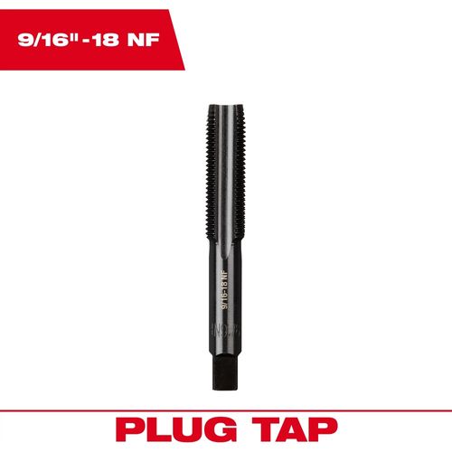 Main product image of 9/16" -18 NF Straight Flute Plug Tap, 49-57-5168