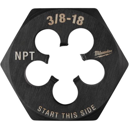 Main product image of 3/8"-18 NPT 2-1/6" Hex Threading Die, 49-57-5392