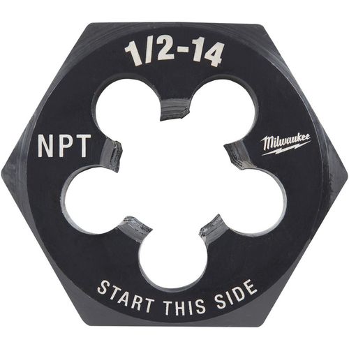 Main product image of 1/2"-14 NPT 2-1/6" Hex Threading Die, 49-57-5393