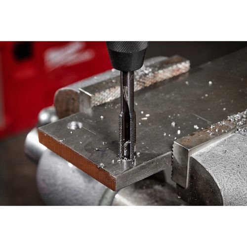 Main product image of 8-32 NC Straight Flute Plug Tap & #29 Drill Bit, 49-57-5521