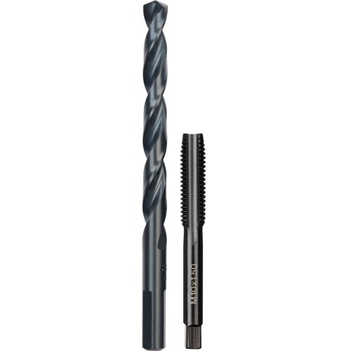 Main product image of M10-1.50 mm Straight Flute Plug Tap & R Drill Bit, 49-57-5554