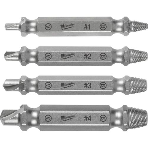 Main product image of 4 Piece M2 Steel Screw Extractor Set, 49-57-9001