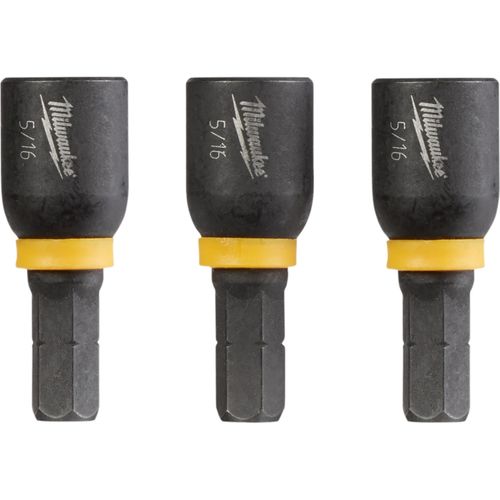 Main product image of SHOCKWAVE Impact Duty 3/8" x 1" Insert Magnetic Nut Driver (Pack of 3), 49-66-4515