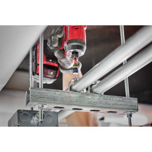 Main product image of SHOCKWAVE Impact Duty 5/16" and 3/8" x 2-1/2" QUIK-CLEAR 2-in-1 Magnetic Nut Driver, 49-66-4543