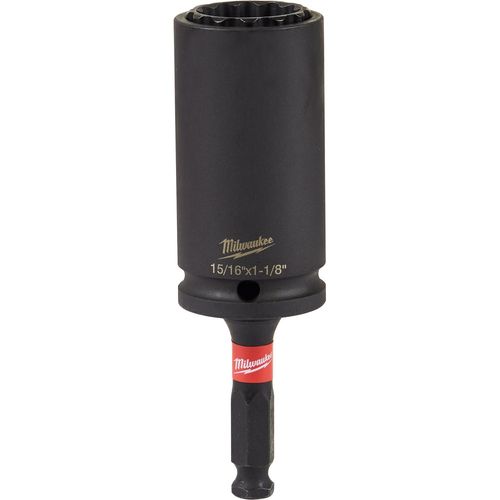 Main product image of SHOCKWAVE Impact Duty Lineman 12PT 15/16" and 1-1/8" 2-in-1 Socket, 49-66-5124
