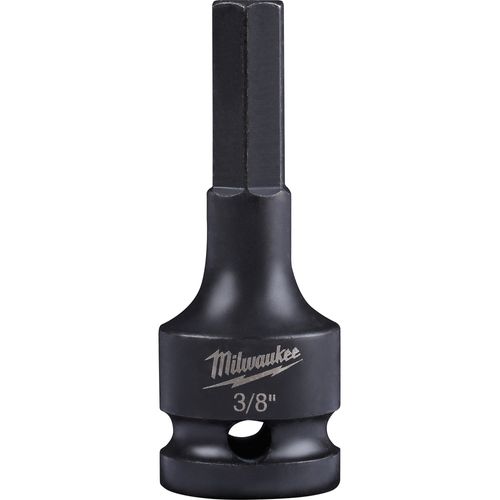 Main product image of SHOCKWAVE Impact Duty Lineman's 1/2" Drive 3/8" Hex Bit Socket, 49-66-5142