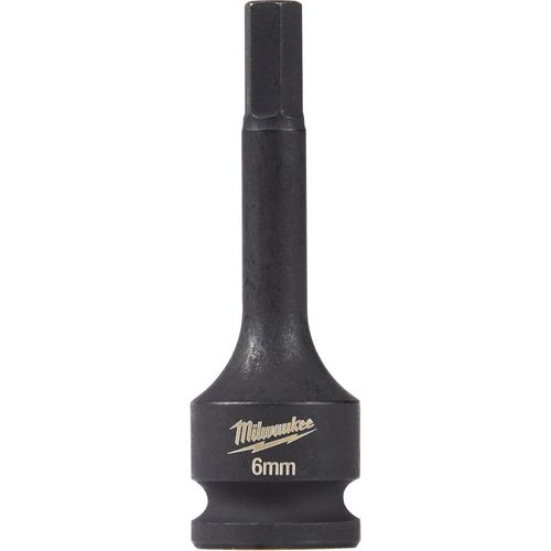 Main product image of SHOCKWAVE Impact Duty Lineman's 3/8" Drive 6MM Hex Bit Socket, 49-66-5156