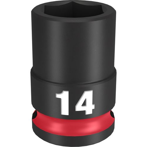 Main product image of SHOCKWAVE Impact Duty 3/8" Drive 14MM Standard 6 Point Socket, 49-66-6138