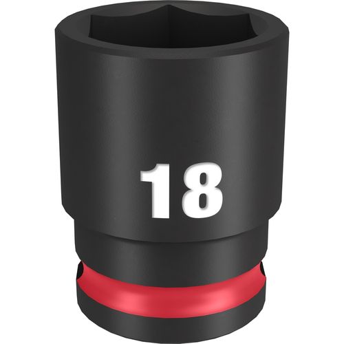 Main product image of SHOCKWAVE Impact Duty 3/8" Drive 18MM Standard 6 Point Socket, 49-66-6142