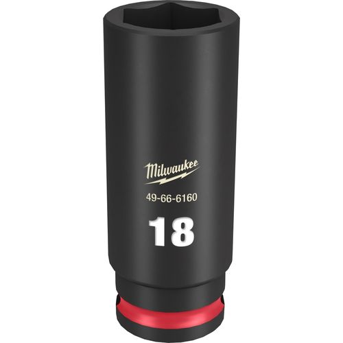 Main product image of SHOCKWAVE Impact Duty 3/8" Drive 18MM Deep 6 Point Socket, 49-66-6160