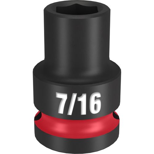 Main product image of SHOCKWAVE Impact Duty 1/2" Drive 7/16" Standard 6 Point Socket, 49-66-6201