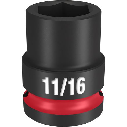Main product image of SHOCKWAVE Impact Duty 1/2" Drive 11/16" Standard 6 Point Socket, 49-66-6205