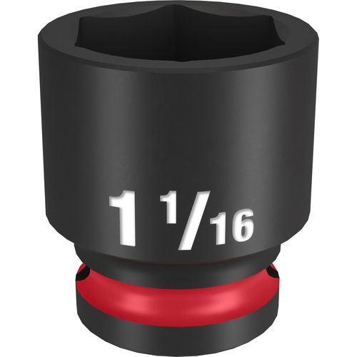 Main product image of SHOCKWAVE Impact Duty 1/2" Drive 1-1/16" Standard 6 Point Socket, 49-66-6211