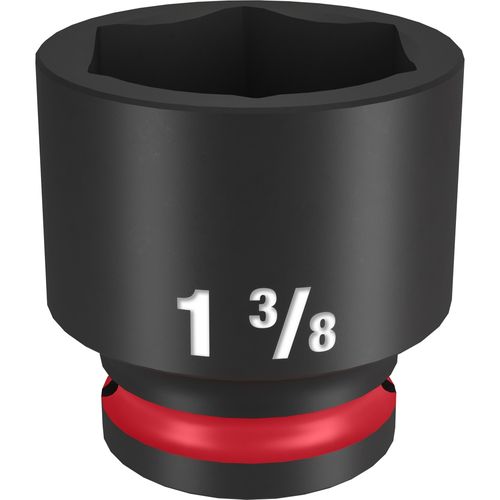 Main product image of SHOCKWAVE Impact Duty 1/2" Drive 1-3/8" Standard 6 Point Socket, 49-66-6216