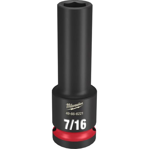 Main product image of SHOCKWAVE Impact Duty 1/2" Drive 7/16" Deep 6 Point Socket, 49-66-6221