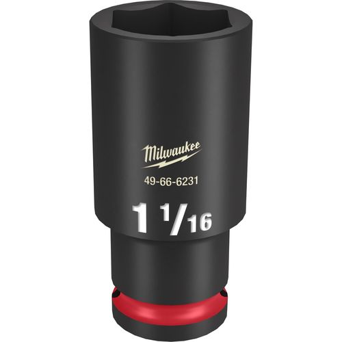 Main product image of SHOCKWAVE Impact Duty 1/2" Drive 1-1/16" Deep 6 Point Socket, 49-66-6231