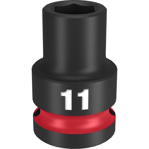 Main product image of SHOCKWAVE Impact Duty 1/2" Drive 11MM Standard 6 Point Socket, 49-66-6243