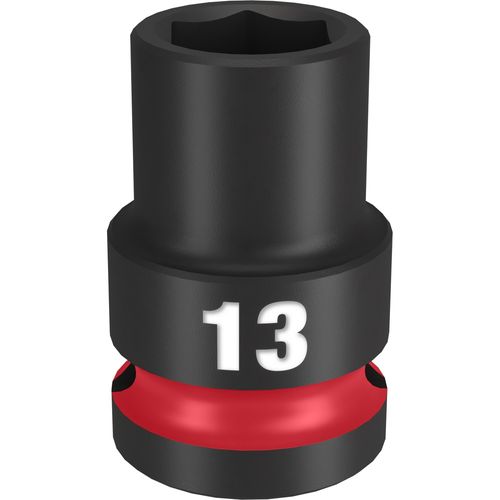 Main product image of SHOCKWAVE Impact Duty 1/2" Drive 13MM Standard 6 Point Socket, 49-66-6245