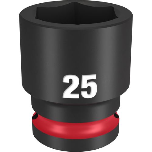 Main product image of SHOCKWAVE Impact Duty 1/2" Drive 25mm Standard 6 Point Socket, 49-66-6257