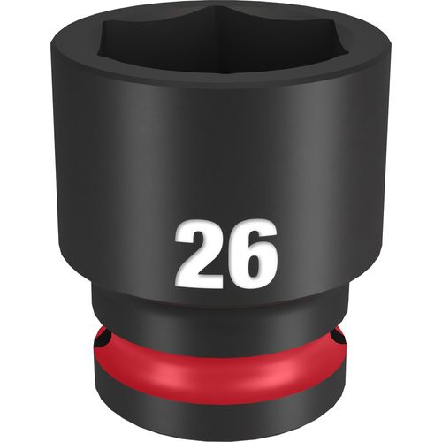 Main product image of SHOCKWAVE Impact Duty 1/2" Drive 26MM Standard 6 Point Socket, 49-66-6258