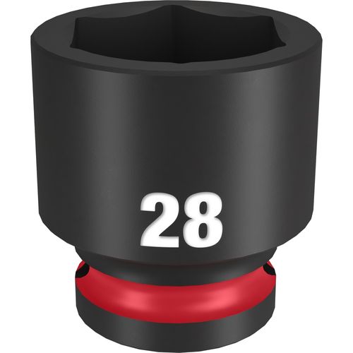 Main product image of SHOCKWAVE Impact Duty 1/2" Drive 28MM Standard 6 Point Socket, 49-66-6260