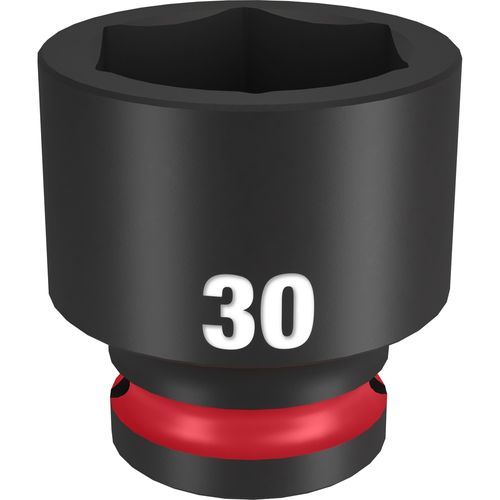 Main product image of SHOCKWAVE Impact Duty 1/2" Drive 30MM Standard 6 Point Socket, 49-66-6262