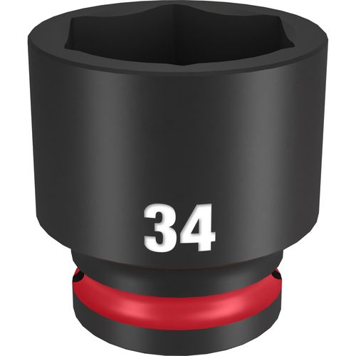 Main product image of SHOCKWAVE Impact Duty 1/2" Drive 34MM Standard 6 Point Socket, 49-66-6266