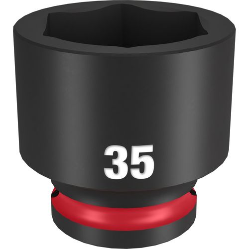 Main product image of SHOCKWAVE Impact Duty 1/2" Drive 35MM Standard 6 Point Socket, 49-66-6267