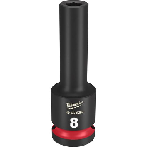 Main product image of SHOCKWAVE Impact Duty 1/2" Drive 8MM Deep 6 Point Socket, 49-66-6269